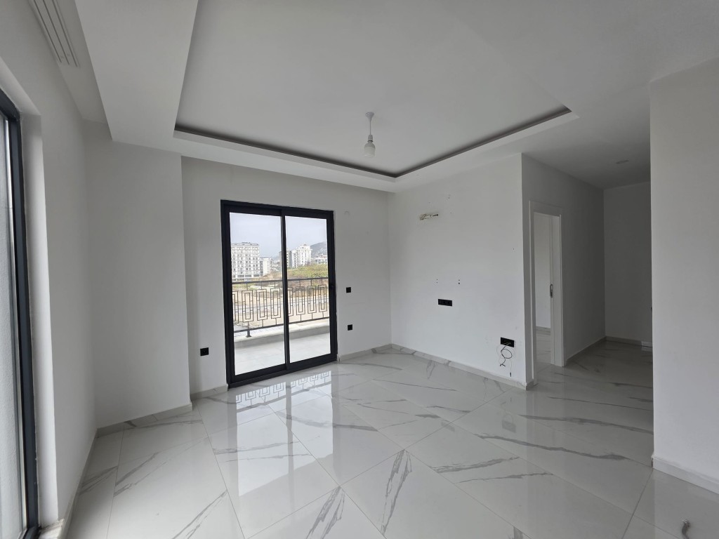 Empty living room ready for design at Best Life 10 Mahmutlar