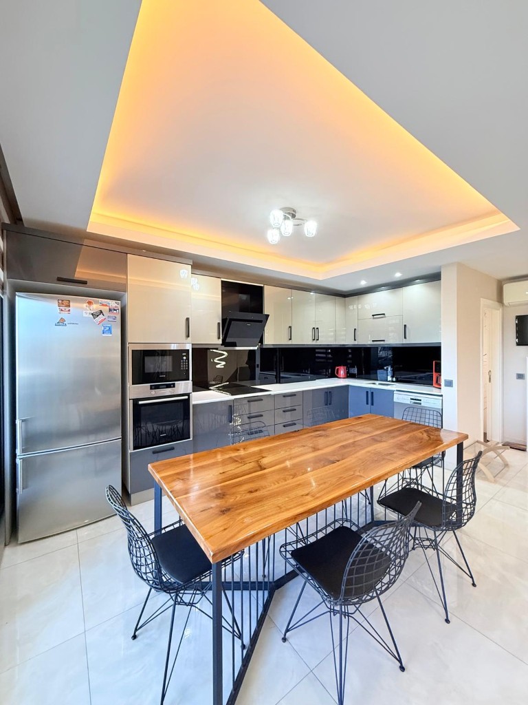 Sauna room inside Aydemir Park Kestel complex