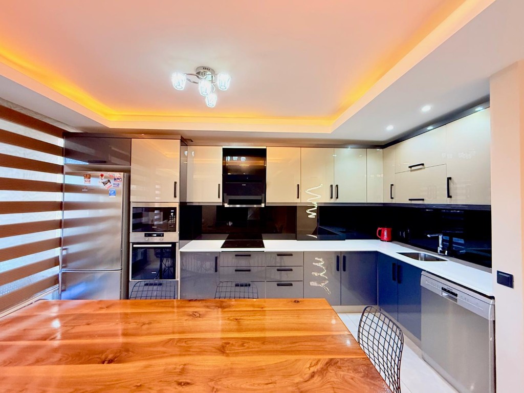 Indoor heated pool in Aydemir Park Kestel residence