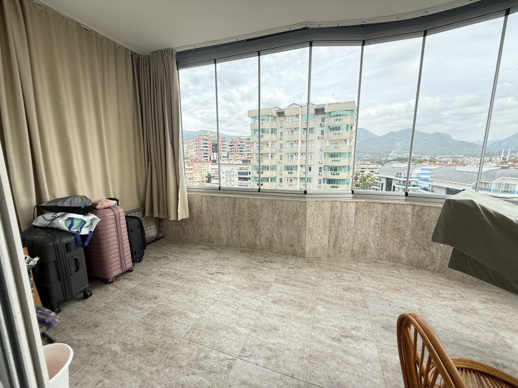 Galaxy Cikcilli property outdoor seating on balcony