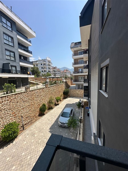 Balcony view from United Suites Oba apartment