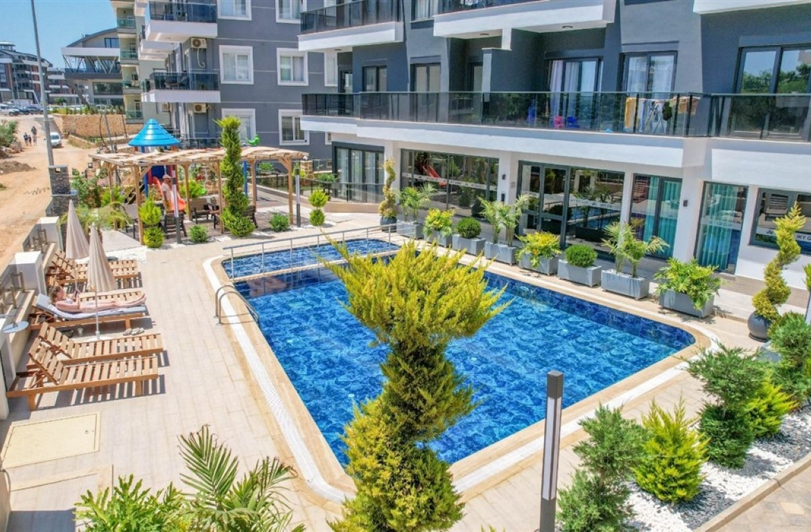Sunbathing and relaxation terrace by the pool.
