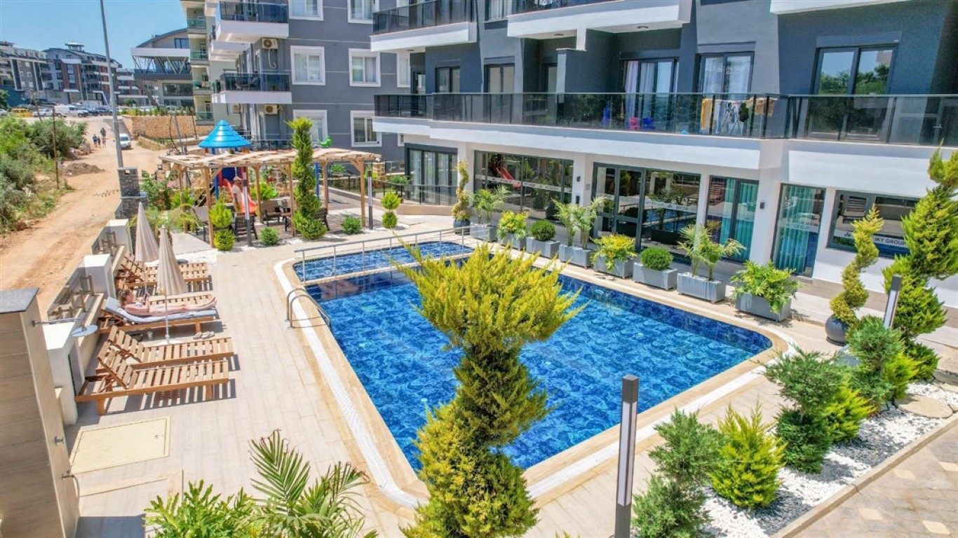 Sunbathing and relaxation terrace by the pool.