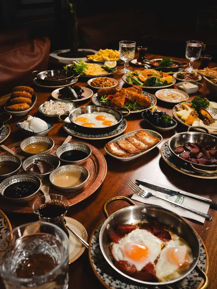 Turkish breakfast · illustrative food photograph