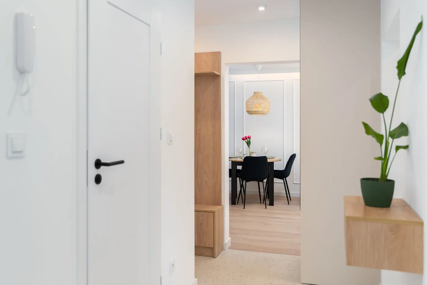 A light-filled residential interior; an illustrative stock photograph