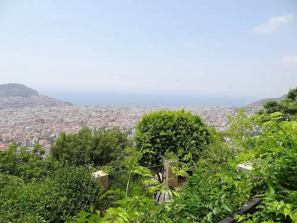 A view from Cikcilli towards Alanya · archive photograph, July 2012