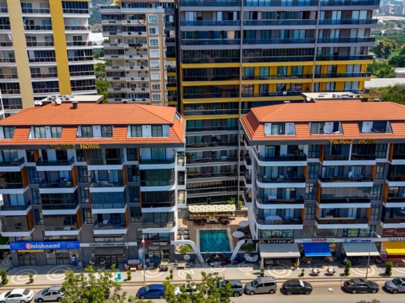 Gloria Twin residence exterior in Mahmutlar, Alanya