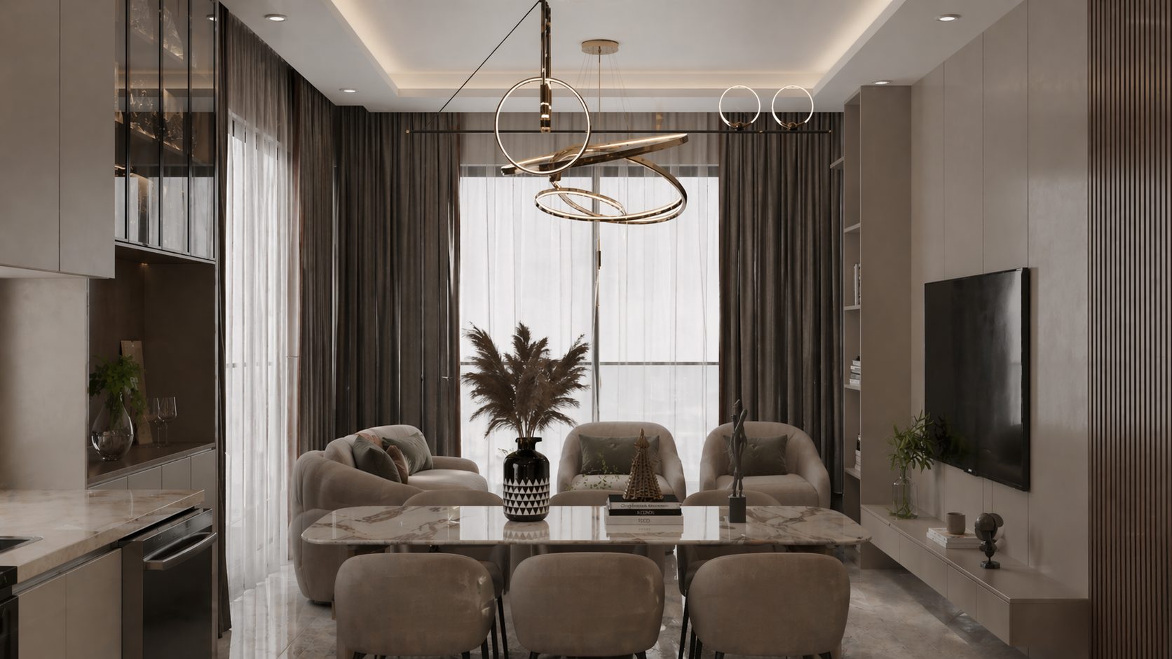 Riviera 2plus1 Living Room